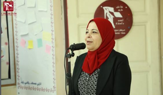 Amal Syam participating in the launch of the She Lance Hackathon,